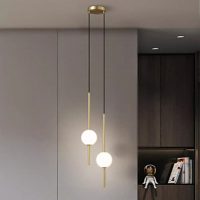 Hanging Moon Lamp - 1 pièce de luminaire LED moderne