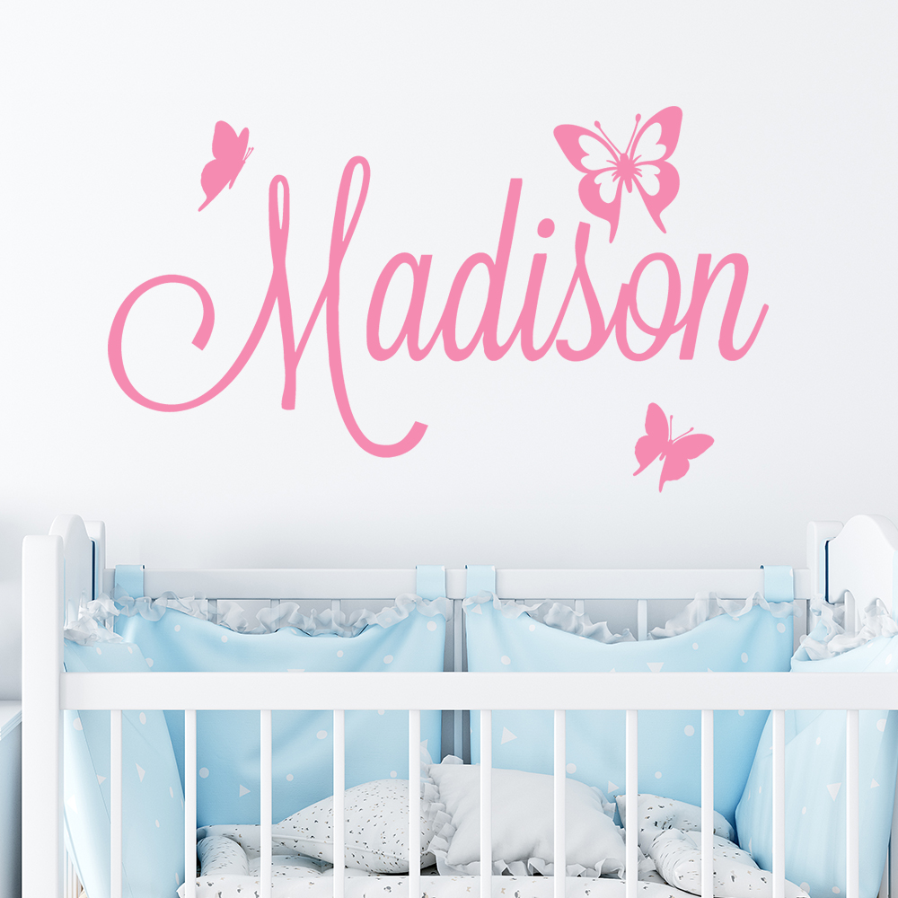 Home Decor Wall Stickers - Autocollant mural papillon personnalisé, nouveau Design,