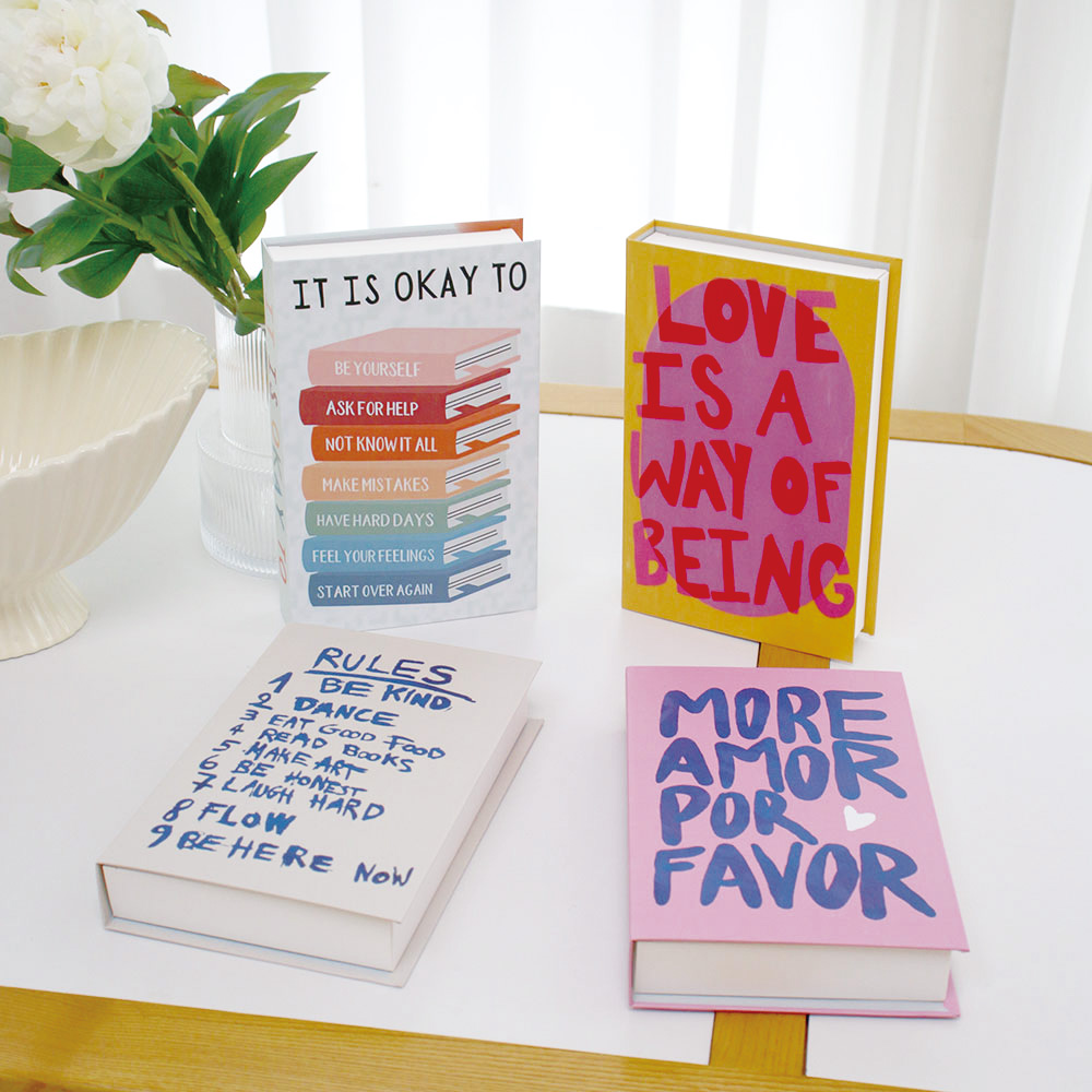 Home Decor Za - Fausses boîtes de livres, livres décoratifs