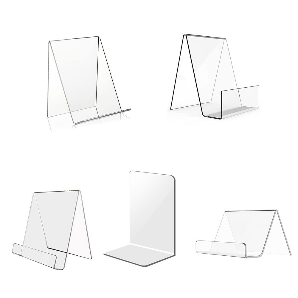 Aesthetic Bookend - Support de livre en acrylique de