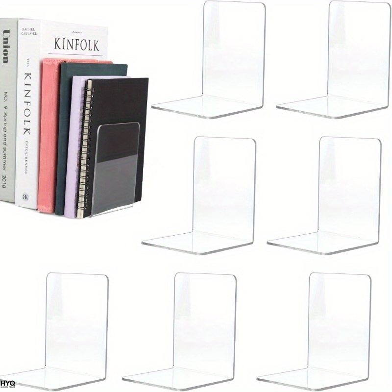 Aesthetic Bookend - Ensemble de 4/8 supports de livres
