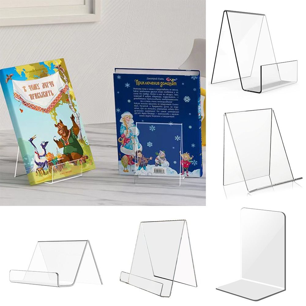 Aesthetic Bookend - Support de livre en acrylique de