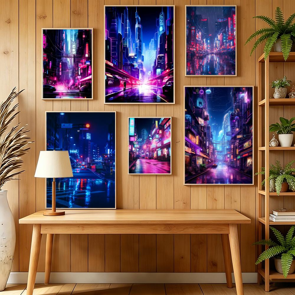 Home Decor Tokyo - Affiche murale autocollante HD de rue