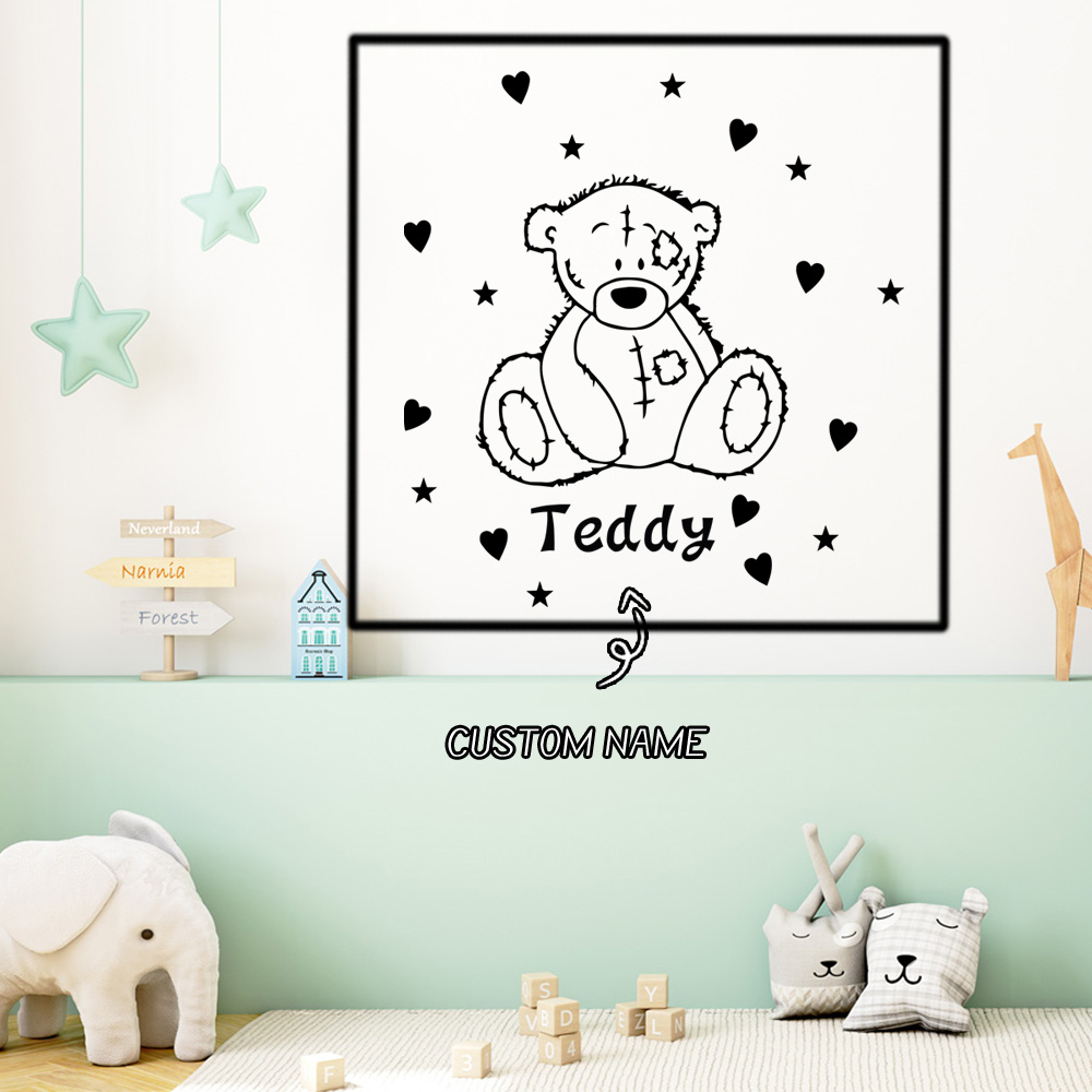 Home Decor Wall Stickers - Autocollant mural en forme d'ours en