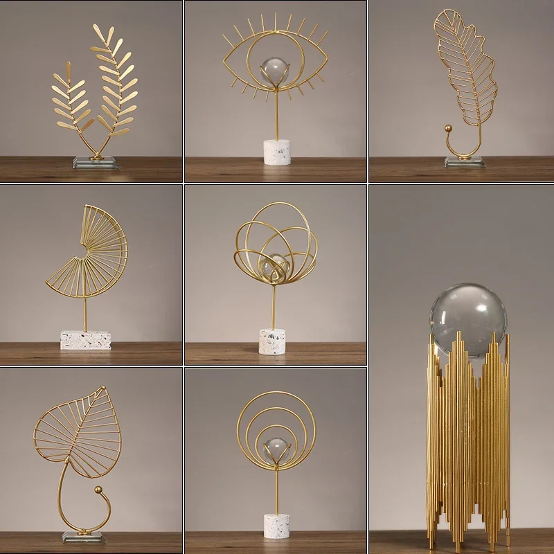 Home Decor Za - Bijoux en métal de luxe légers,