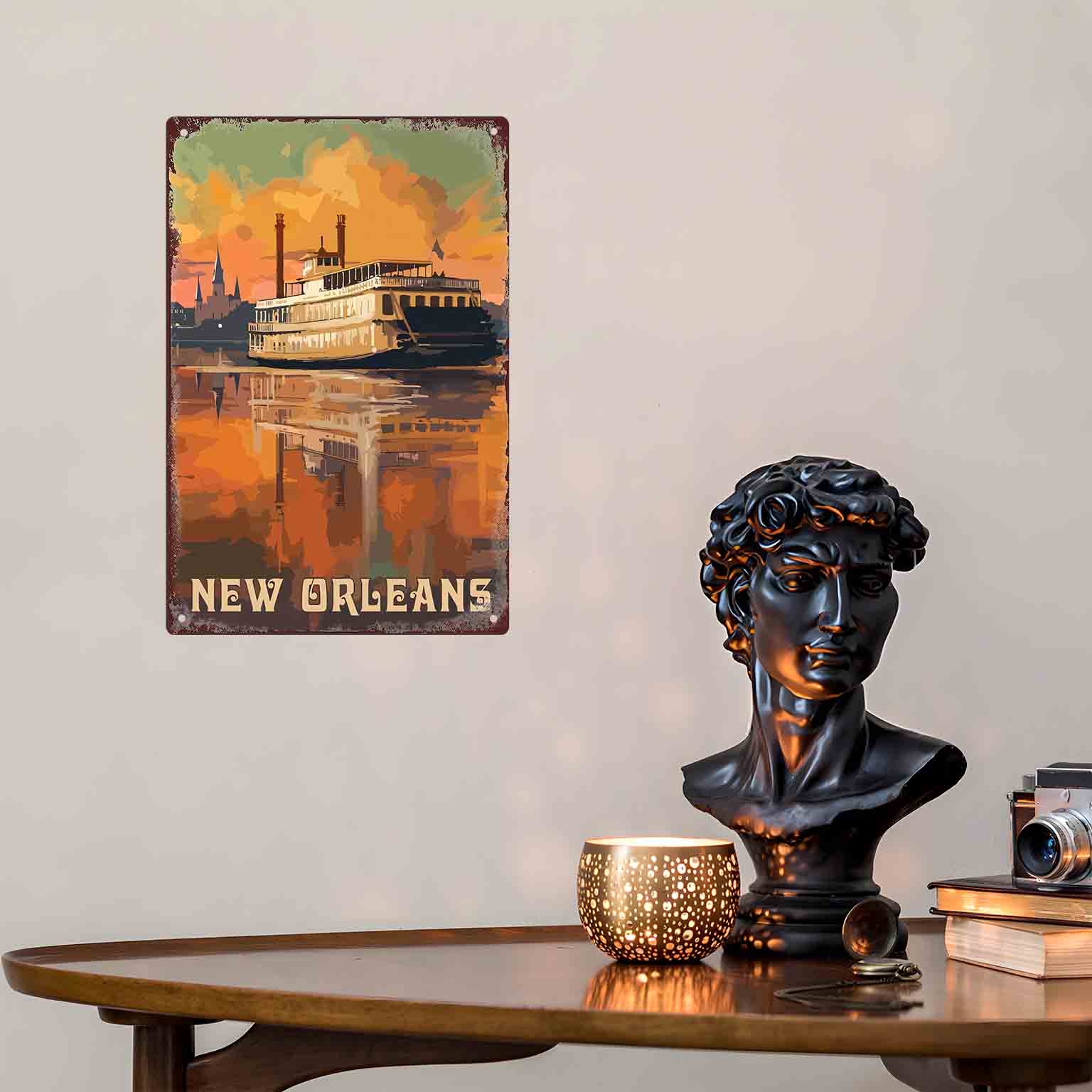 Décoration murale en métal 2D  - Home Decor New Orleans avis et prix