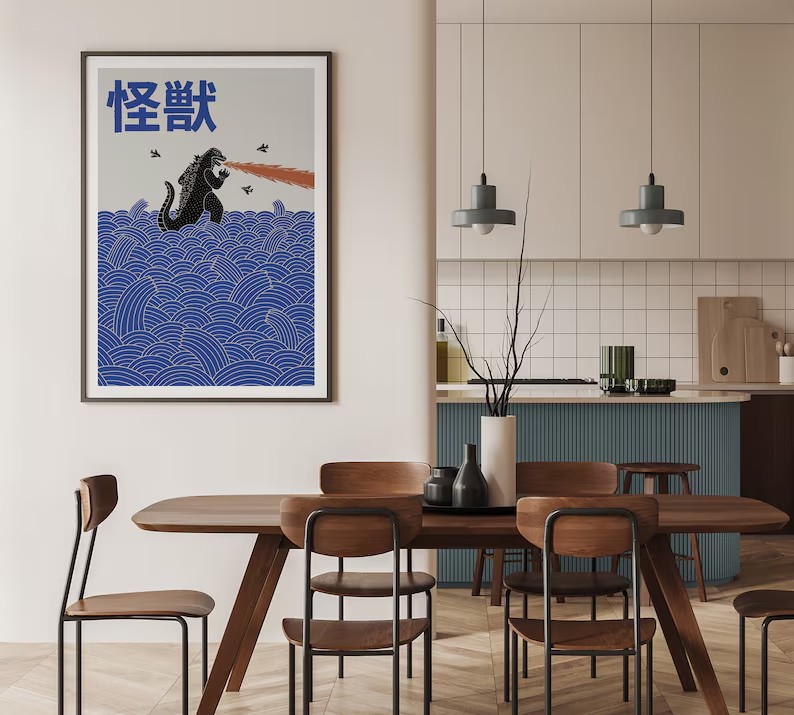 Affiche d'art contemporain jap - Home Decor Tokyo avis et prix