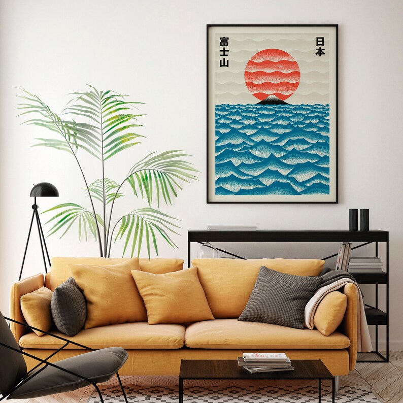 Affiche d'art contemporain jap - Home Decor Tokyo avis et prix