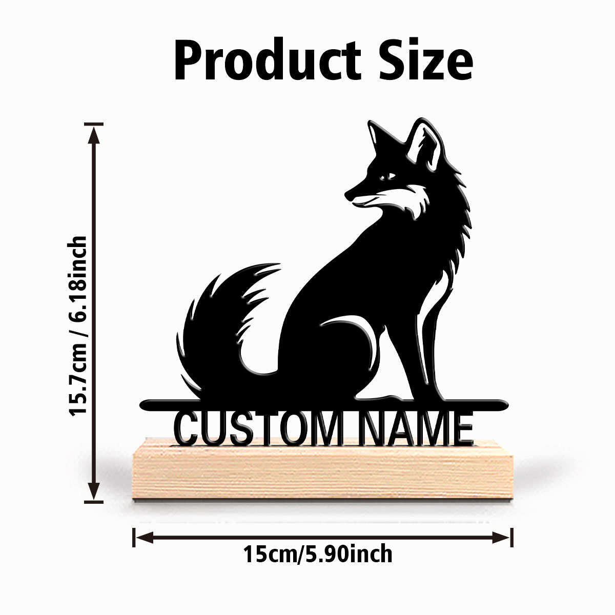 1 pièce - Statues de renard en - Home Decor Kitchen avis et prix