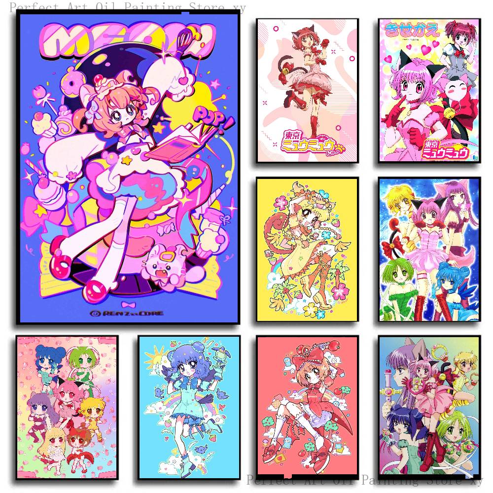 Affiches Anime Tokyo Mew Mew p - Home Decor Tokyo avis et prix