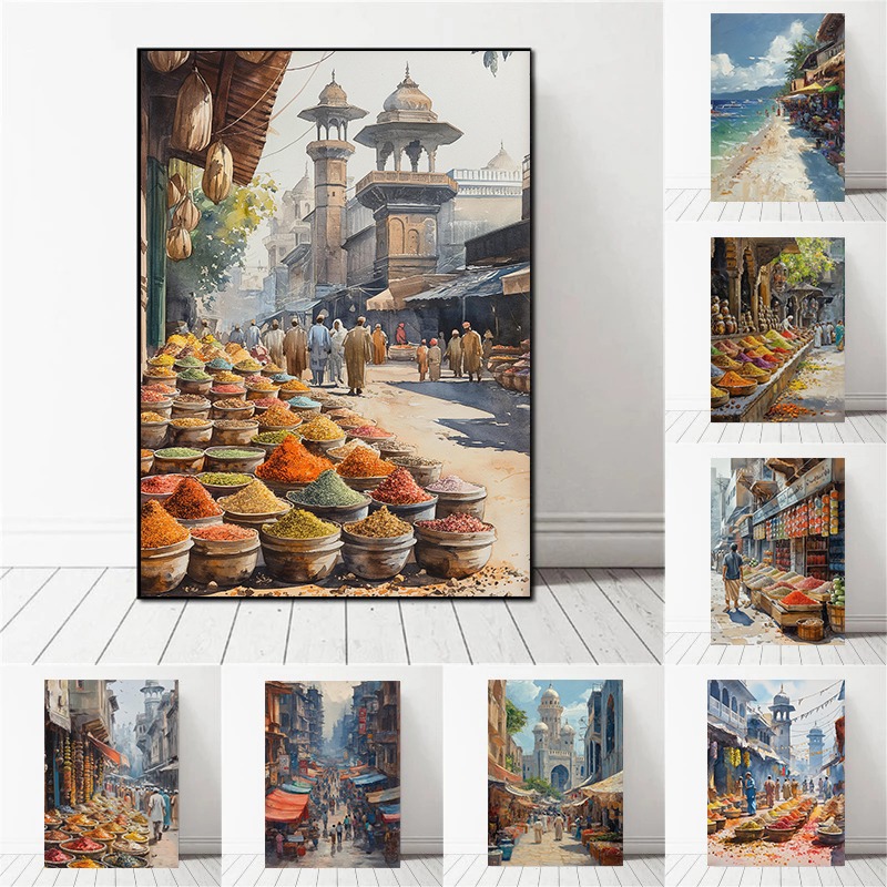 Affiche murale culturelle Beng - Home Decor Karachi avis et prix