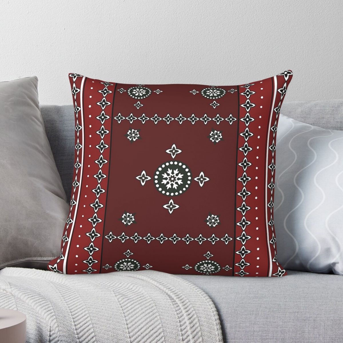 Housse de coussin carrée Sindh - Home Decor Karachi avis et prix