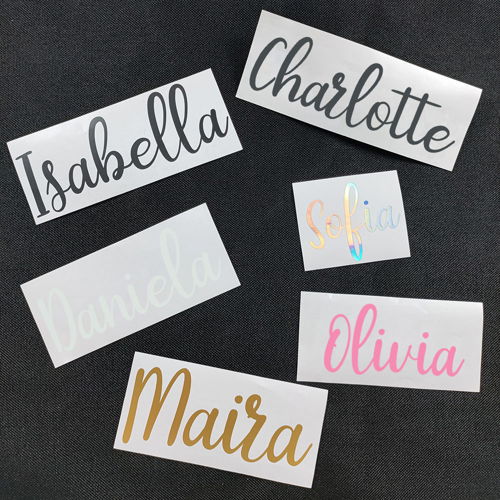 Autocollant amovible avec nom  - Home Decor Wall Stickers avis et prix