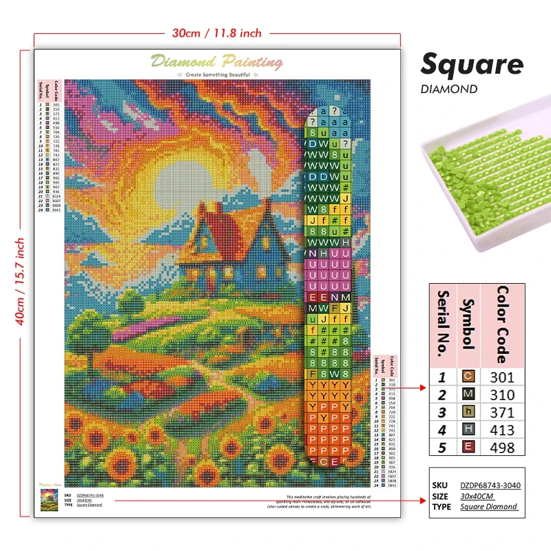 Kit de Peinture Diamant Comple - Home Decor Tokyo avis et prix