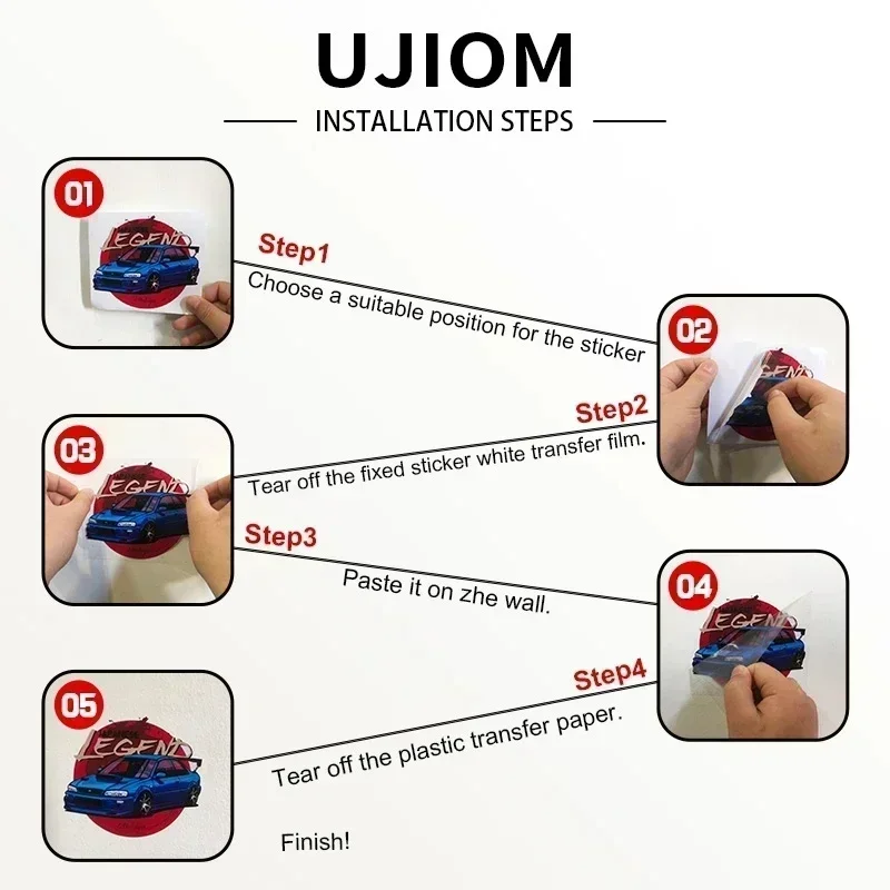UJIOM Autocollant mural Ashido - Home Decor Ai avis et prix