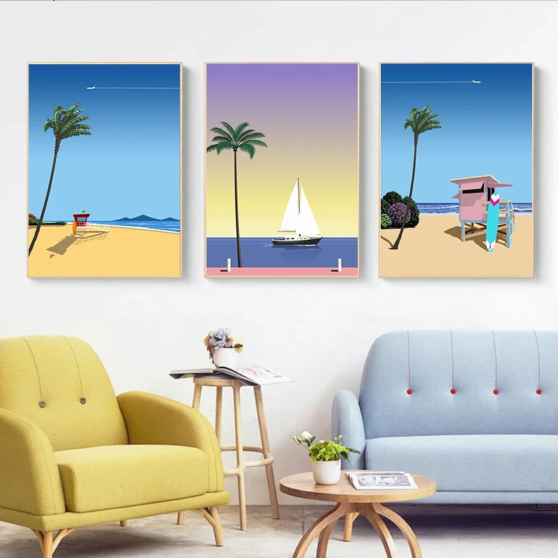 Pop City Landscape Wall Art Po - Home Decor Ai avis et prix