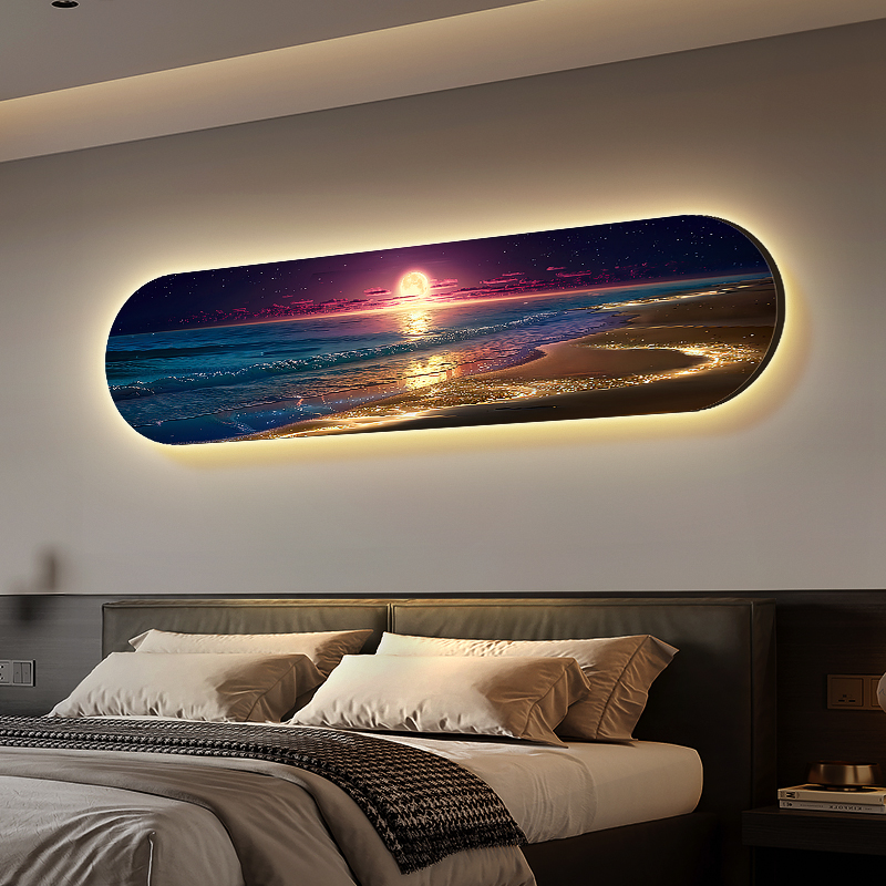 Lampe murale ondulée d'océan,  - Hanging Moon Lamp avis et prix