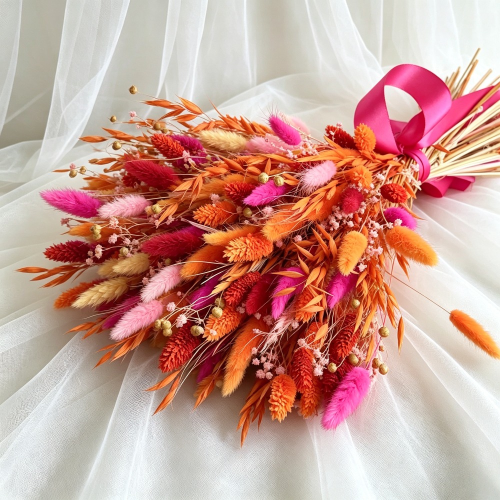 Bouquet de fleurs séchées colo - Dried Flower Bouquet avis et prix