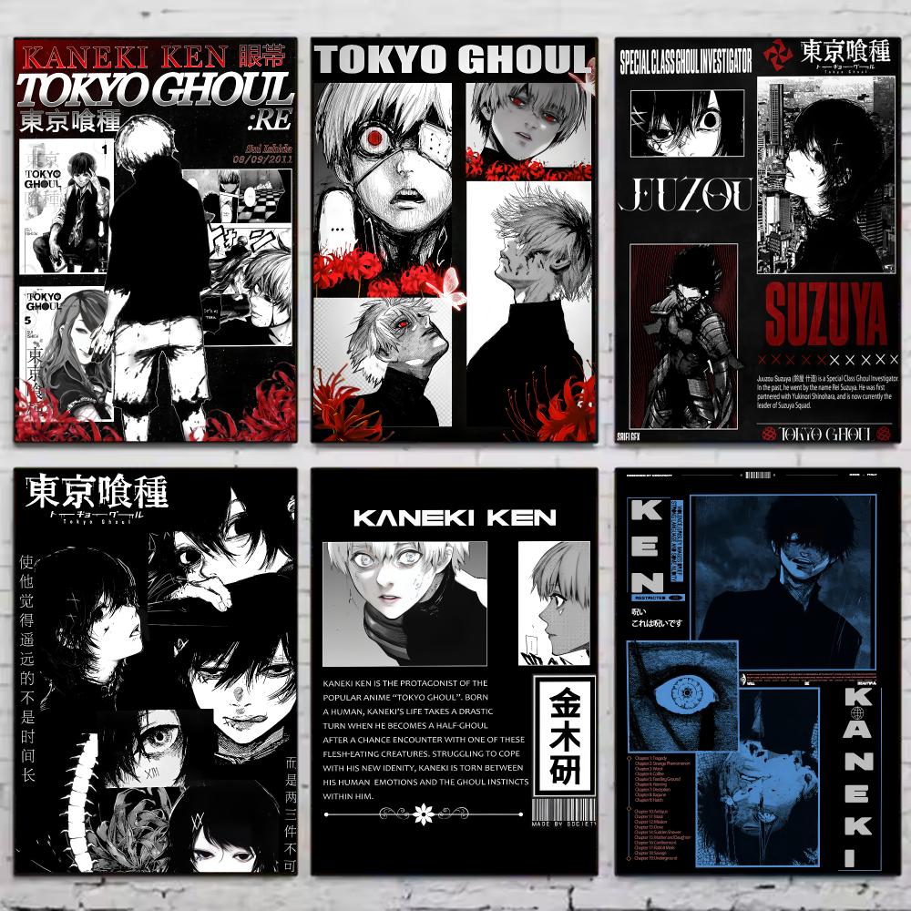 Affiche Anime T-tokyo Ghoul, a - Home Decor Tokyo avis et prix