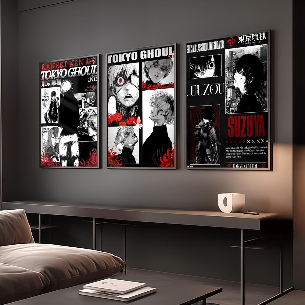Affiche Anime T-tokyo Ghoul, a - Home Decor Tokyo avis et prix