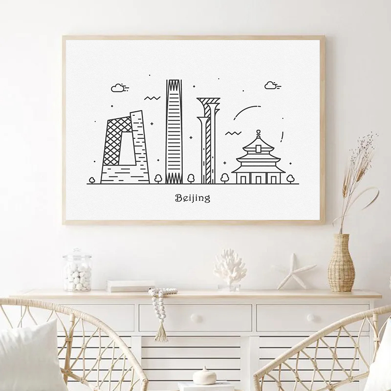 Affiches de ligne de ville pou - Home Decor New Orleans avis et prix