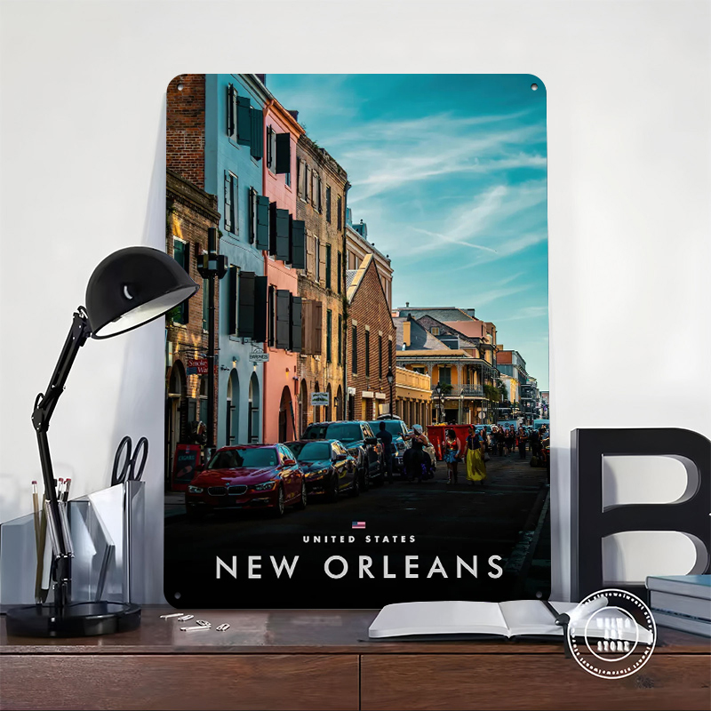 Affiche imprimée de scène de r - Home Decor New Orleans avis et prix