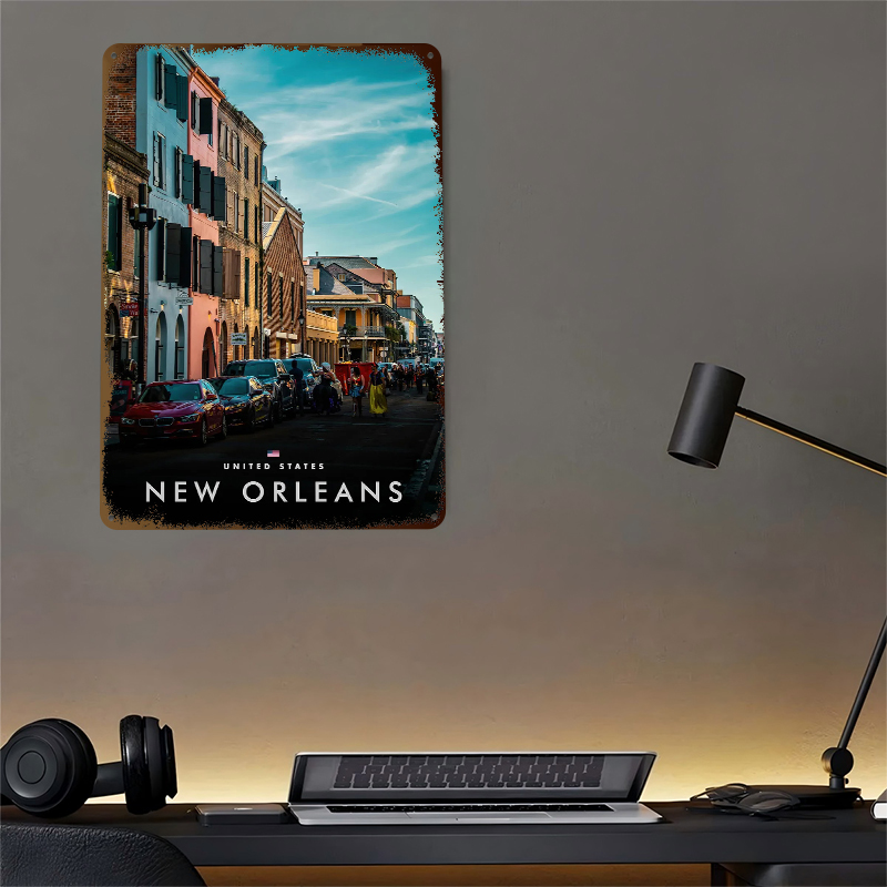 Affiche imprimée de scène de r - Home Decor New Orleans avis et prix