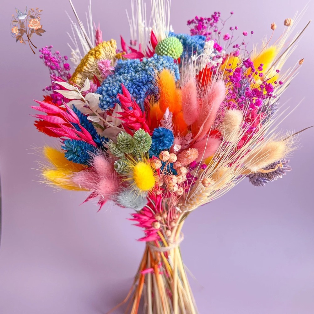 Bouquet de mariage de fleurs s - Dried Flower Bouquet avis et prix