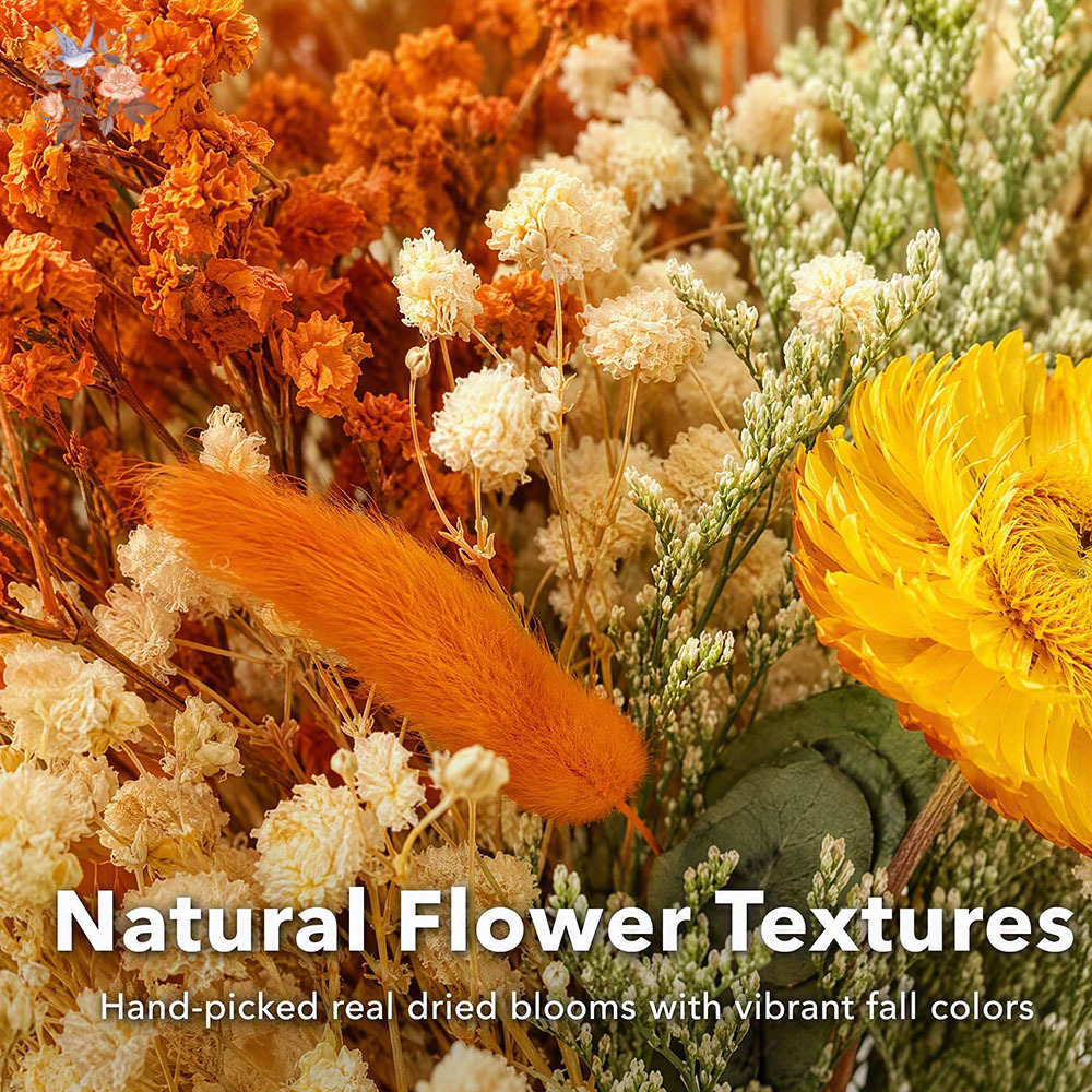 Bouquet de fleurs séchées d'au - Dried Flower Bouquet avis et prix
