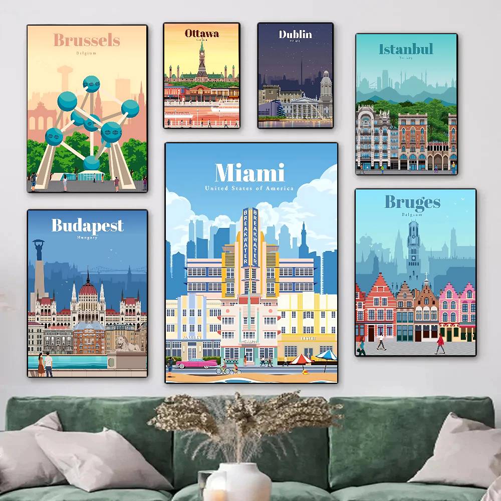 Affiches de voyage vintage rét - Home Decor Tokyo avis et prix