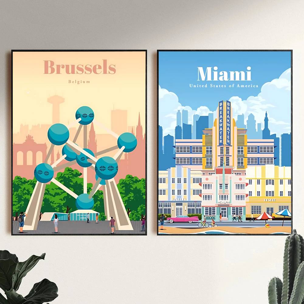 Affiches de voyage vintage rét - Home Decor Tokyo avis et prix