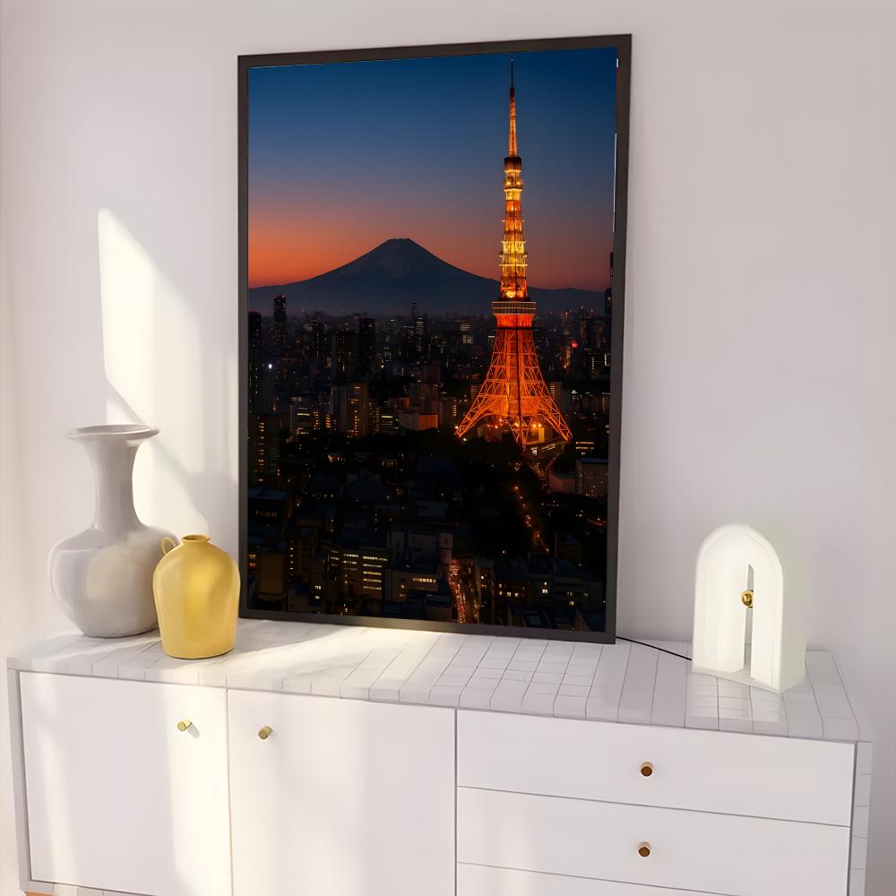 Affiche romantique de la tour  - Home Decor Tokyo avis et prix