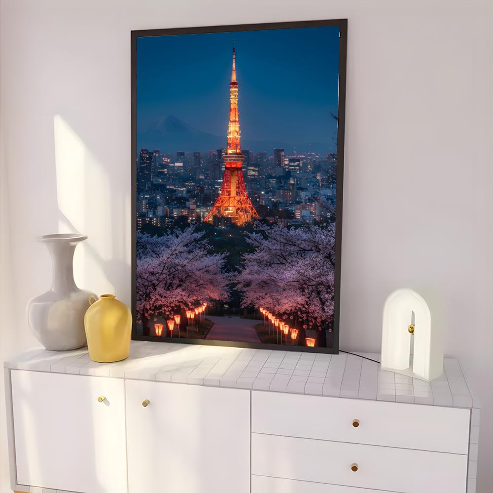 Affiche romantique de la tour  - Home Decor Tokyo avis et prix