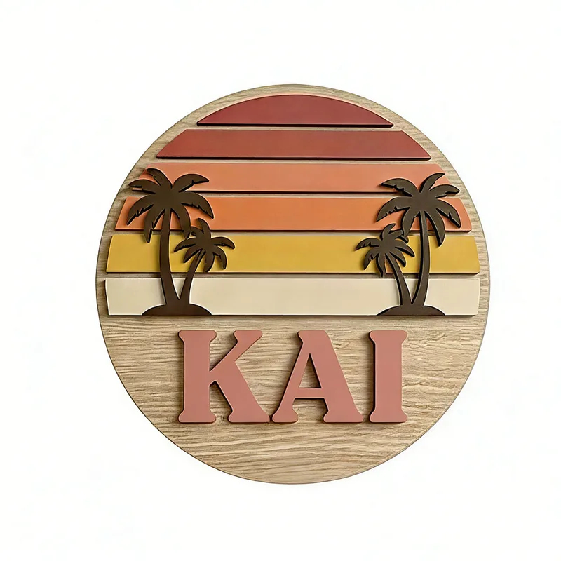 Plaque murale en bois personna - Wooden Letter Sign avis et prix