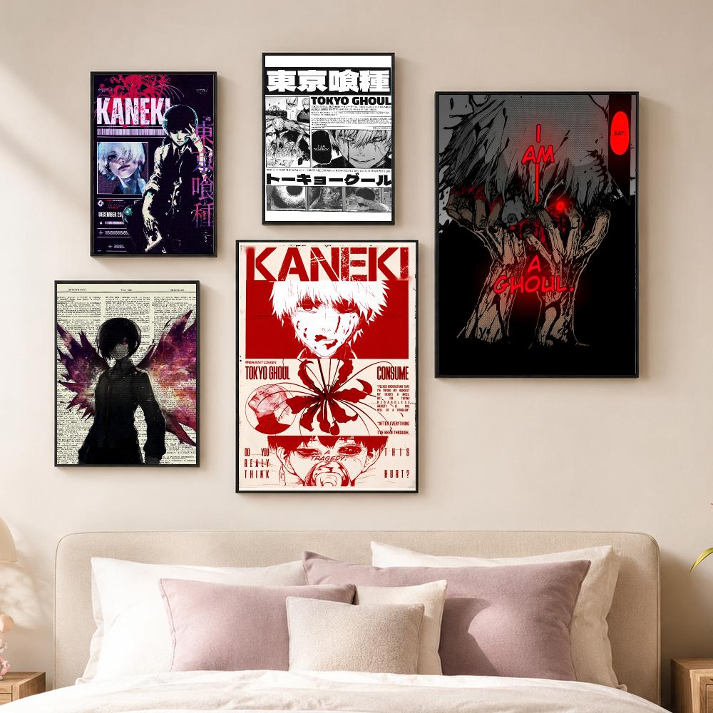 Affiche d'Anime Tokyo Ghoul, P - Home Decor Tokyo avis et prix