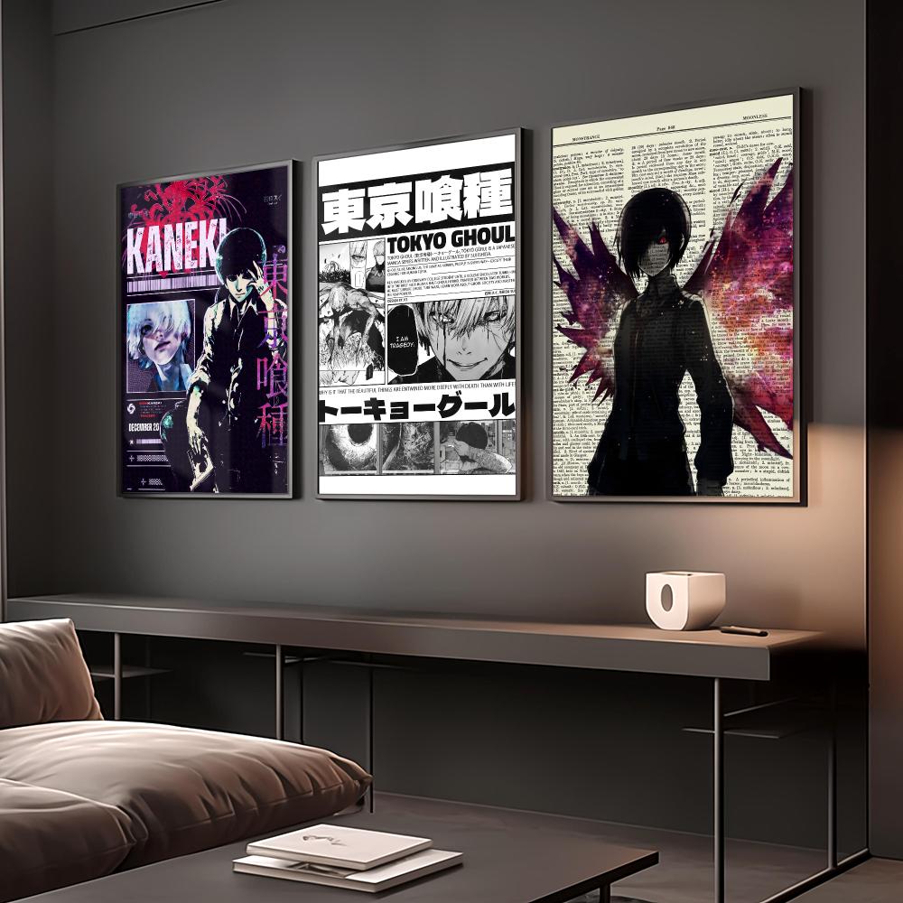 Affiche d'Anime Tokyo Ghoul, P - Home Decor Tokyo avis et prix