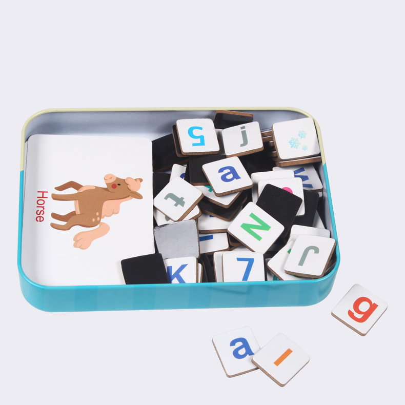 Puzzle en bois cartes Flash je - Wooden Letter Sign avis et prix