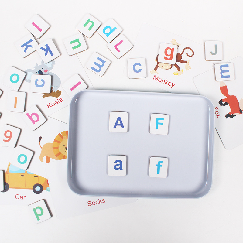 Puzzle en bois cartes Flash je - Wooden Letter Sign avis et prix