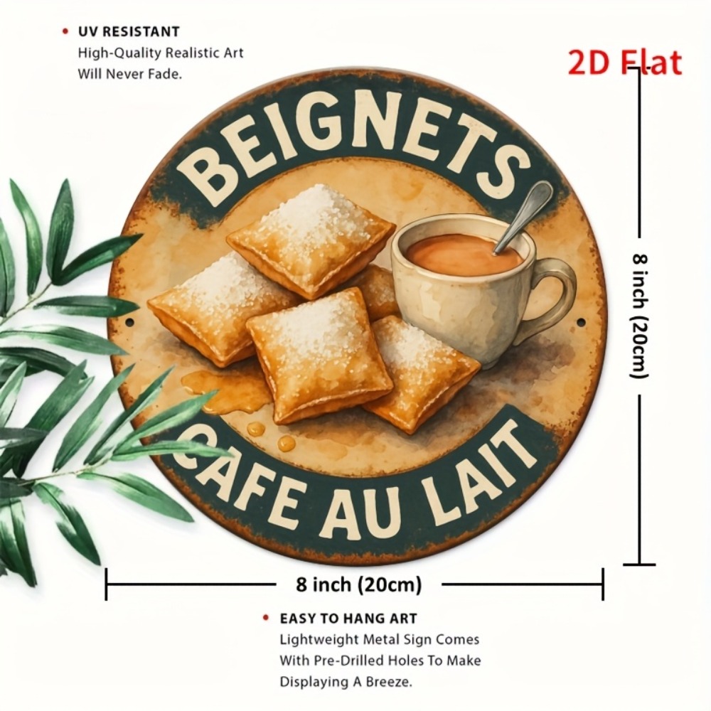 Plaque murale en aluminium « B - Home Decor New Orleans avis et prix