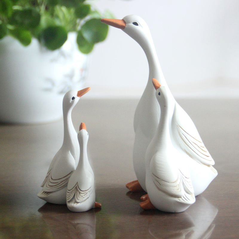 Statue de canard en résine pou - Home Decor Za avis et prix